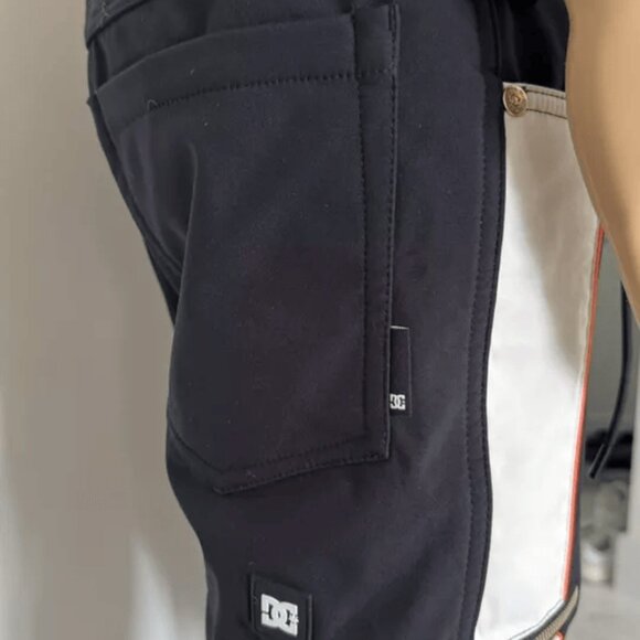 PE Nation Winter Ski Pants Black/white/orange - Picture 8 of 13